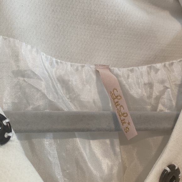 Lulus Ruffle Peacoat - Picture 5 of 7